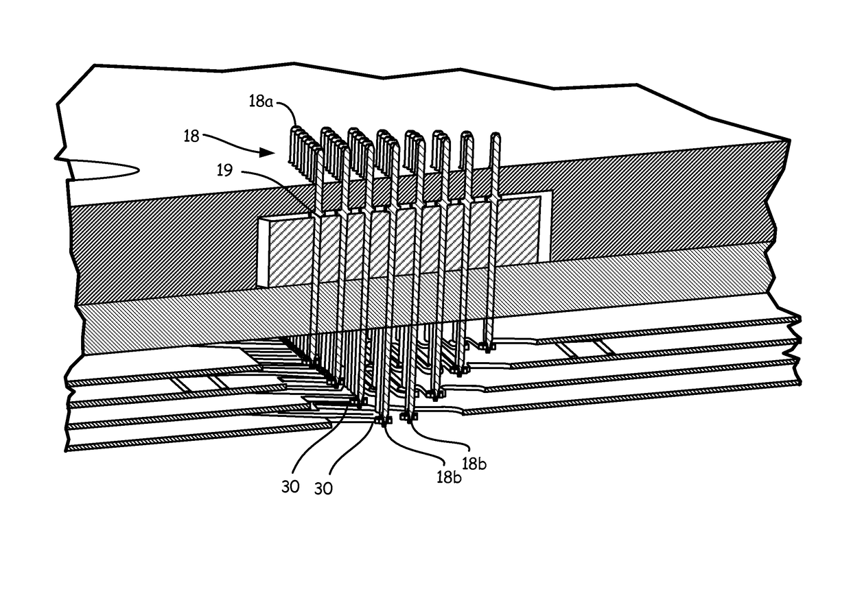 Testing apparatus and method for microcircuit and wafer level IC testing