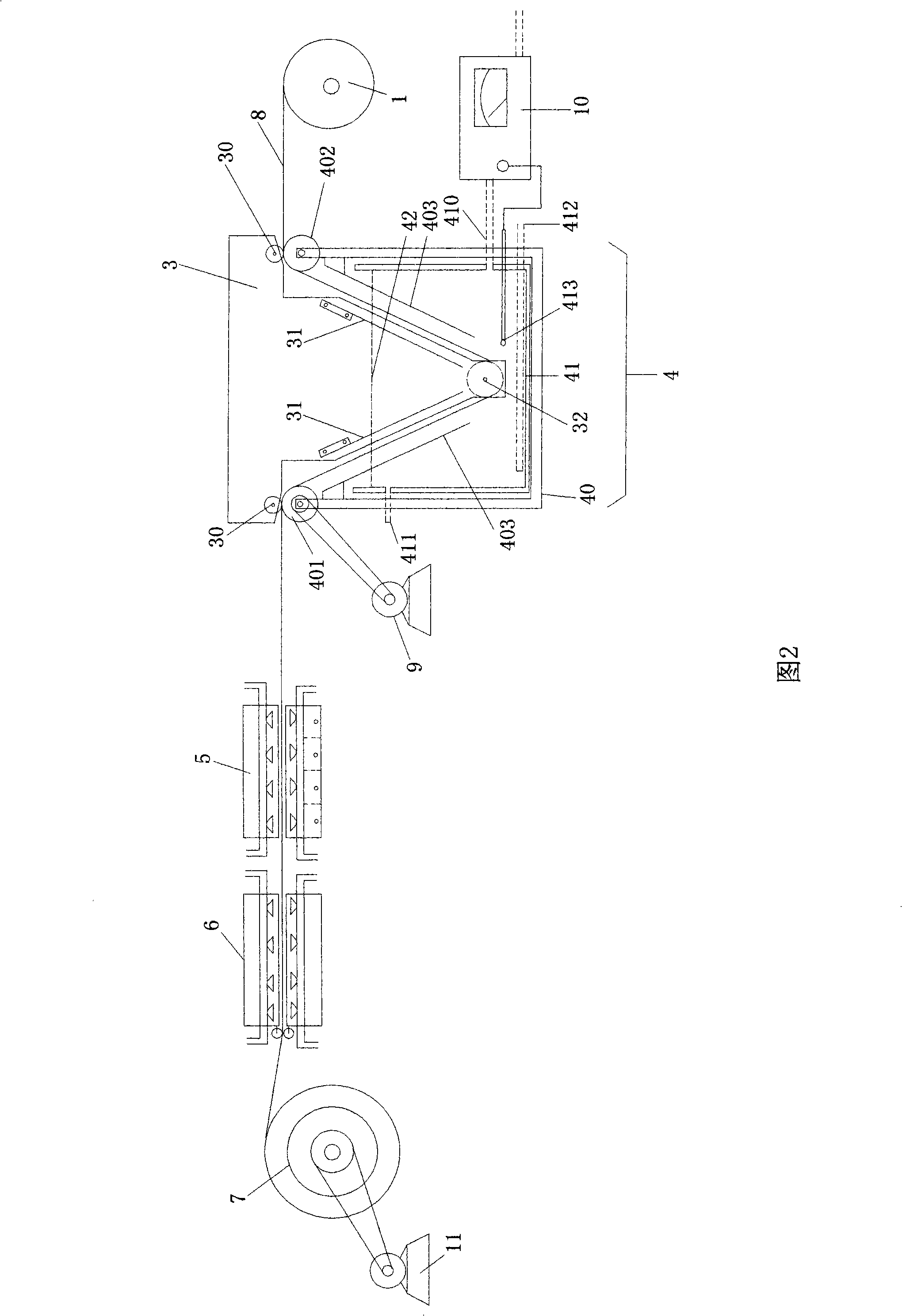 Metal foil band electroplating system and application thereof