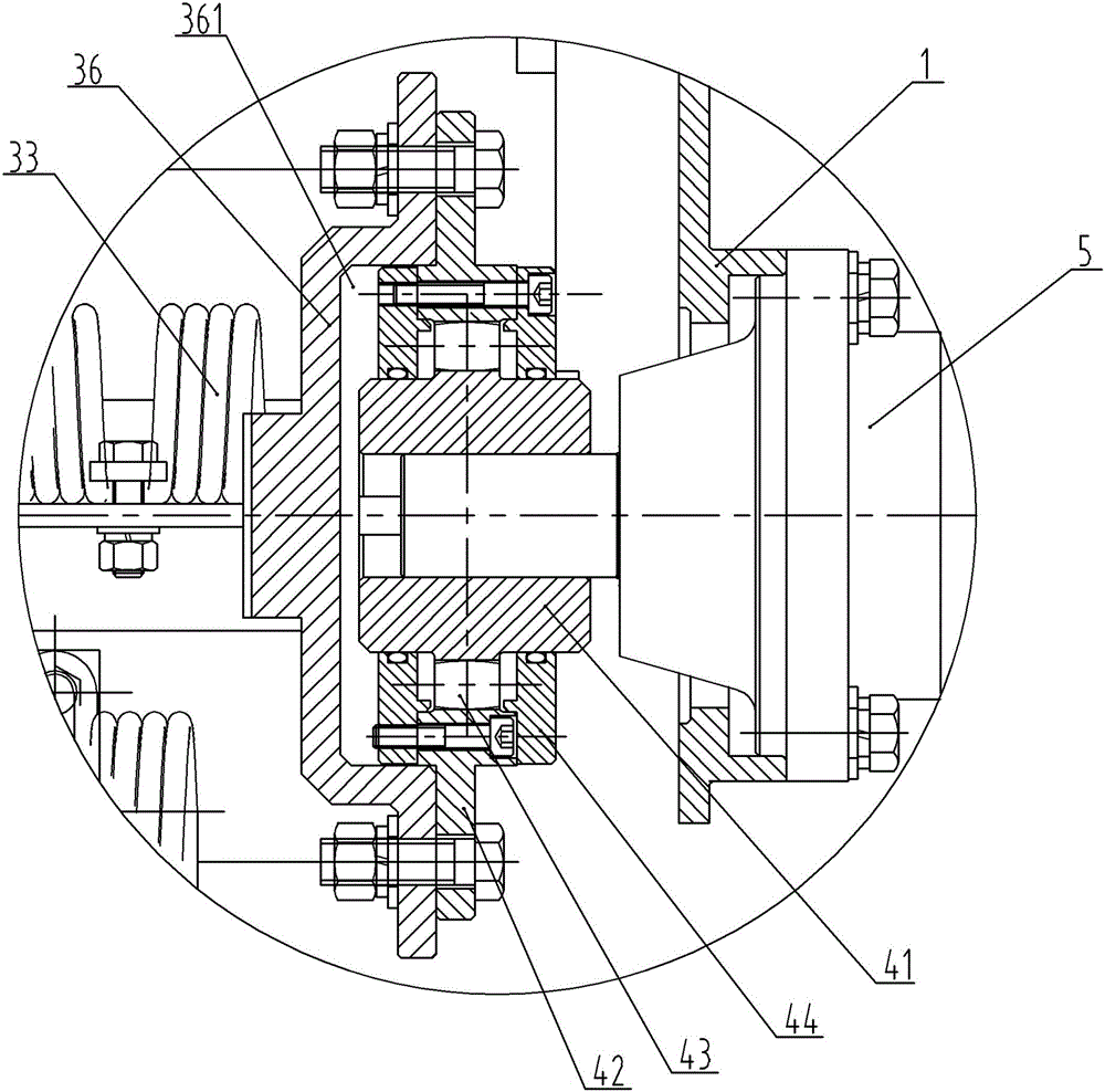 Cleaning roller device and beach cleaning vehicle with the device