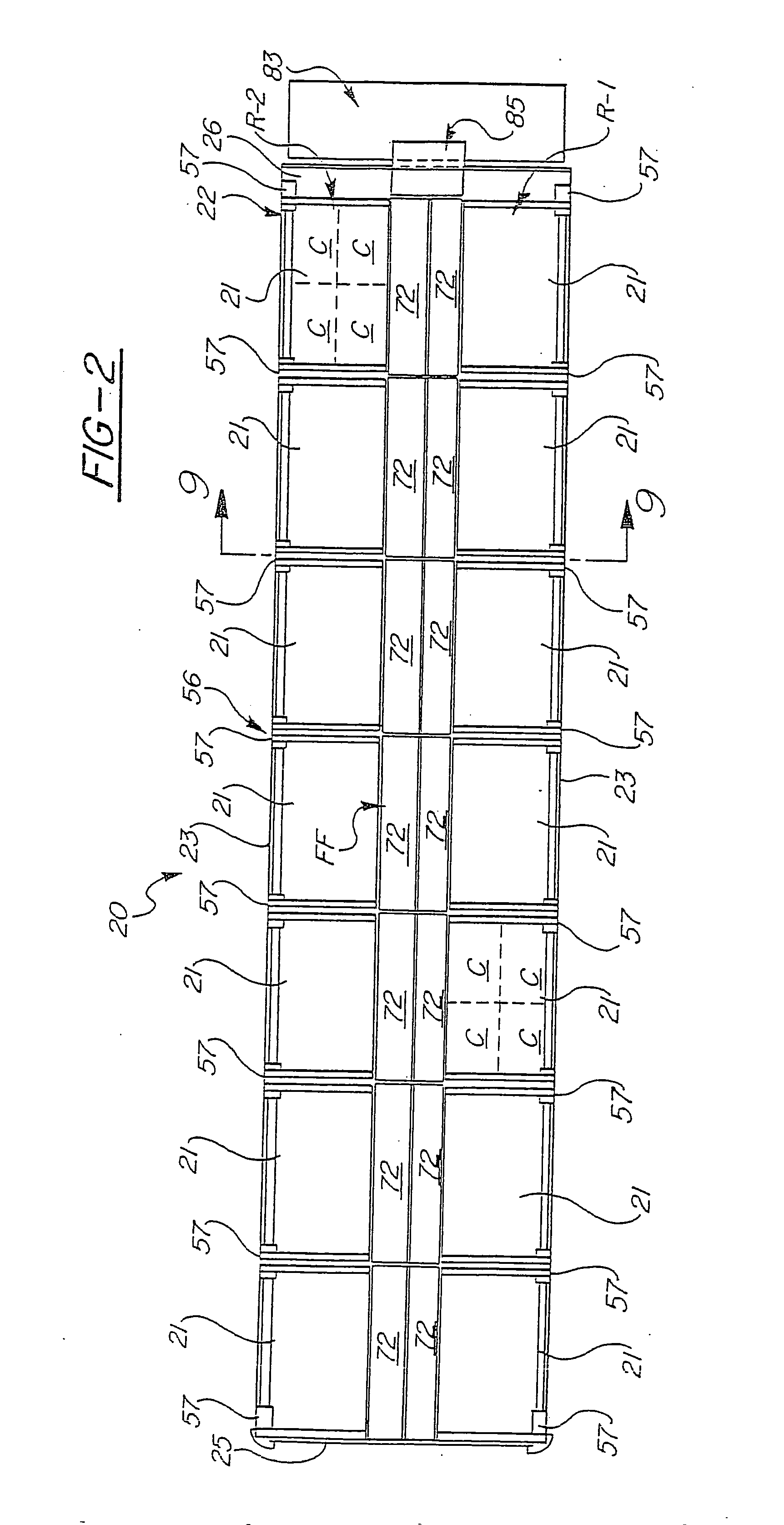 Transport cart system and method of its manufacture and operation