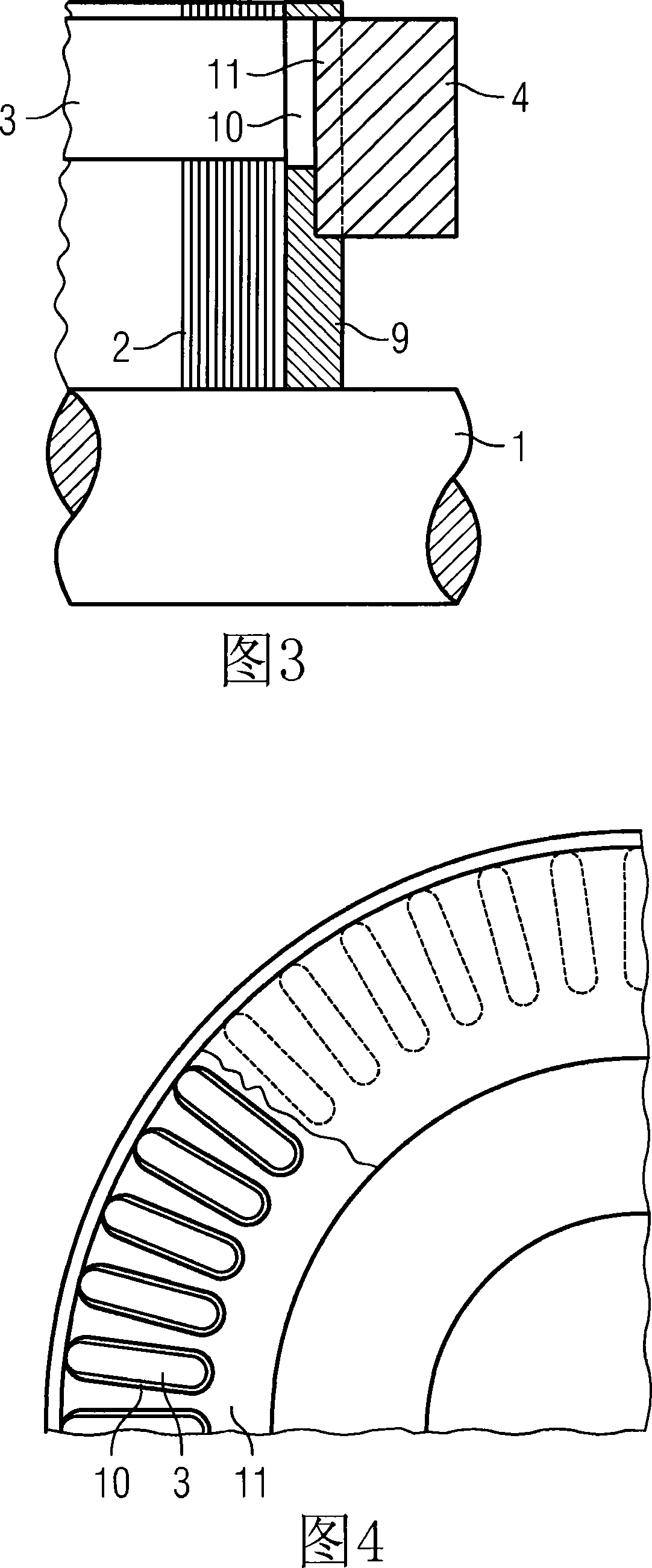 Cage rotor for an asynchronous motor