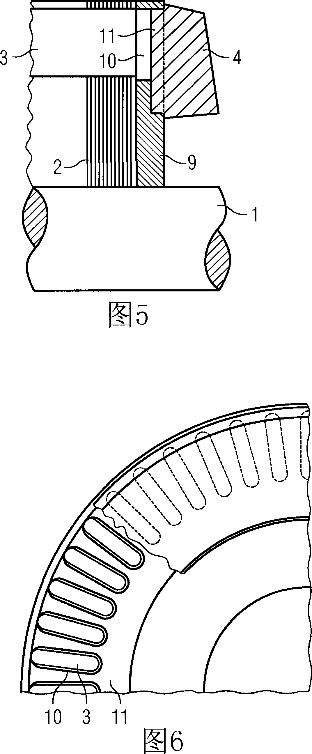 Cage rotor for an asynchronous motor