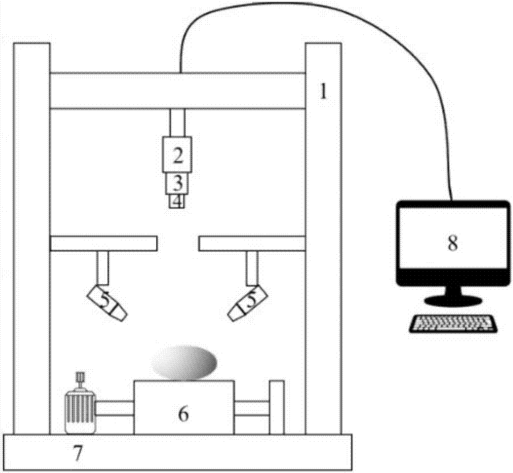 Method for identifying hollowYidianhongradishes based on hyperspectral imaging technology
