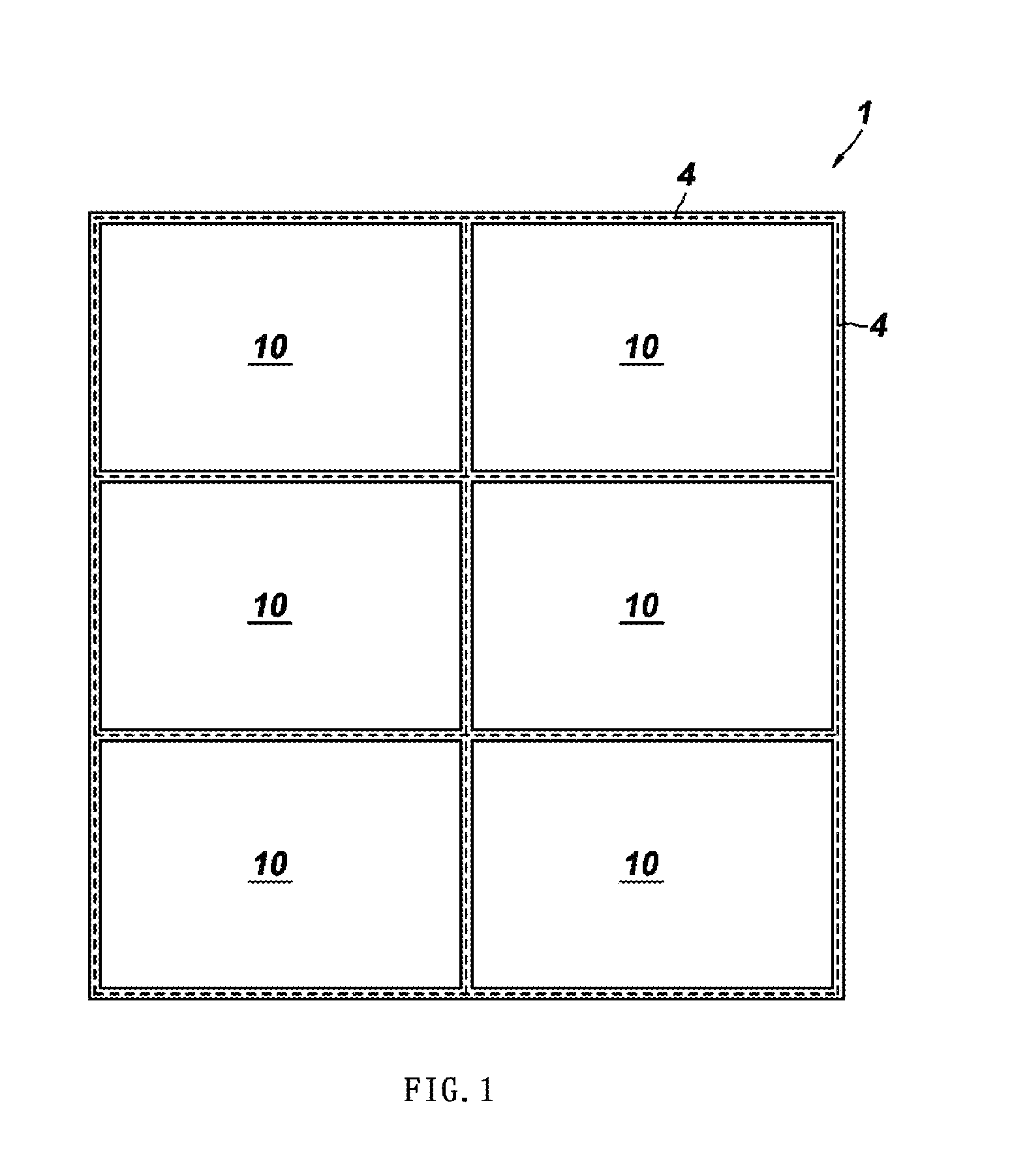 Strengthened glass, touch panel and method of manufacturing strengthened glass