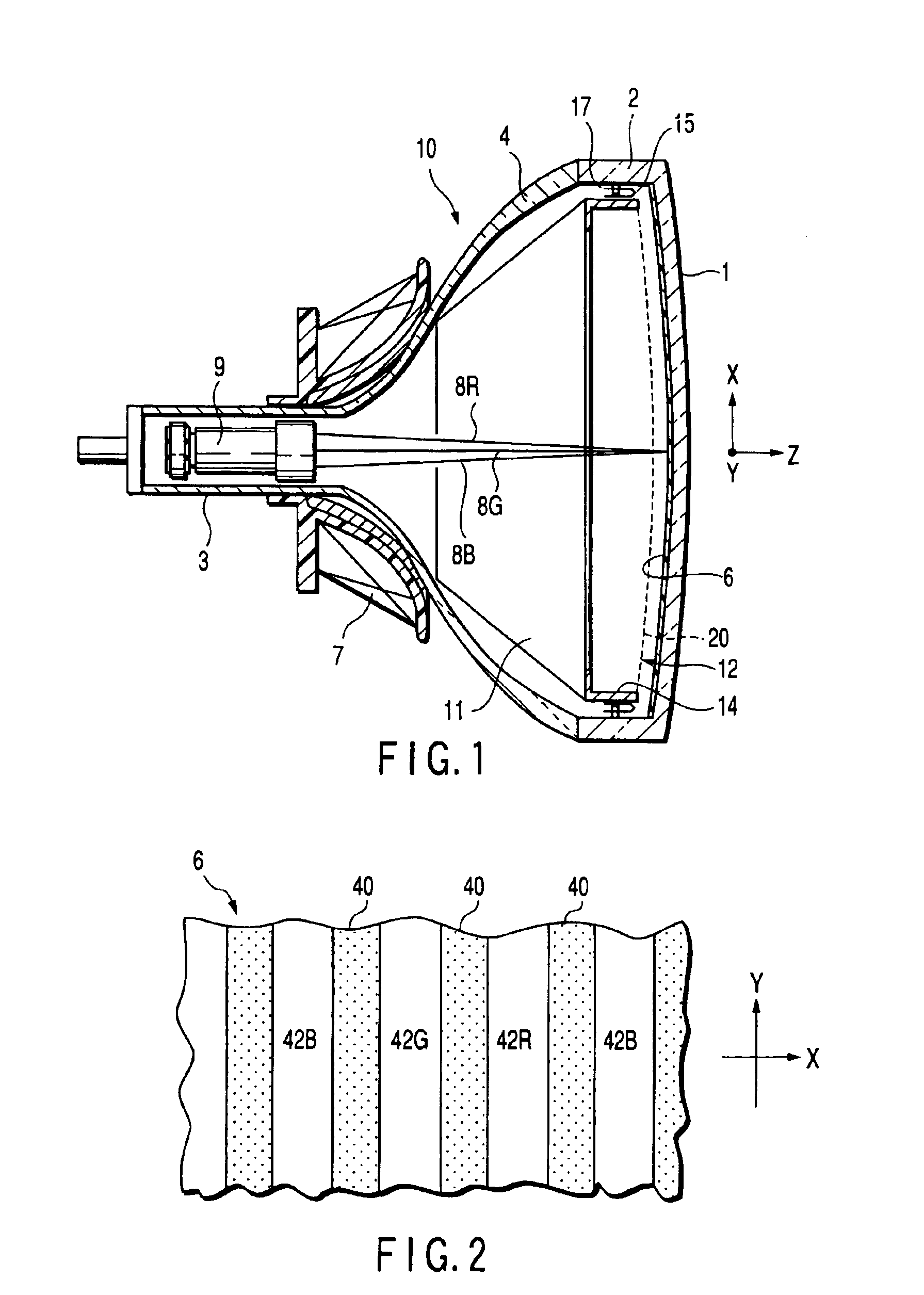 Color cathode ray tube and method of manufacturing the same
