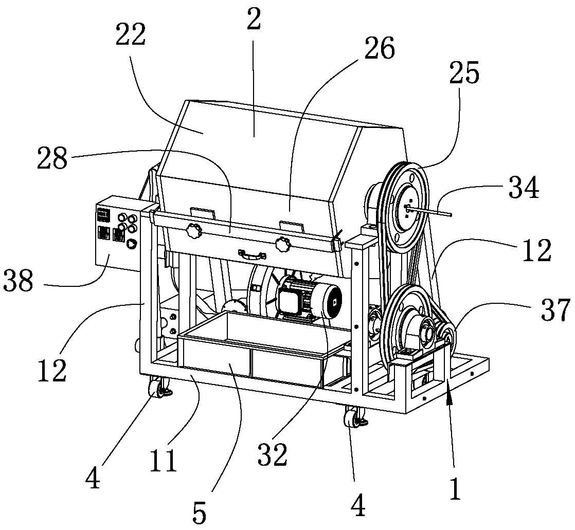 An automatic stripping machine