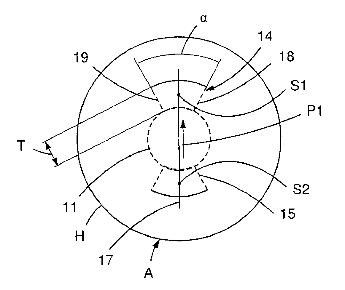 Apparatus and method for generating cut surfaces in the cornea of an eye for correction of ametropia