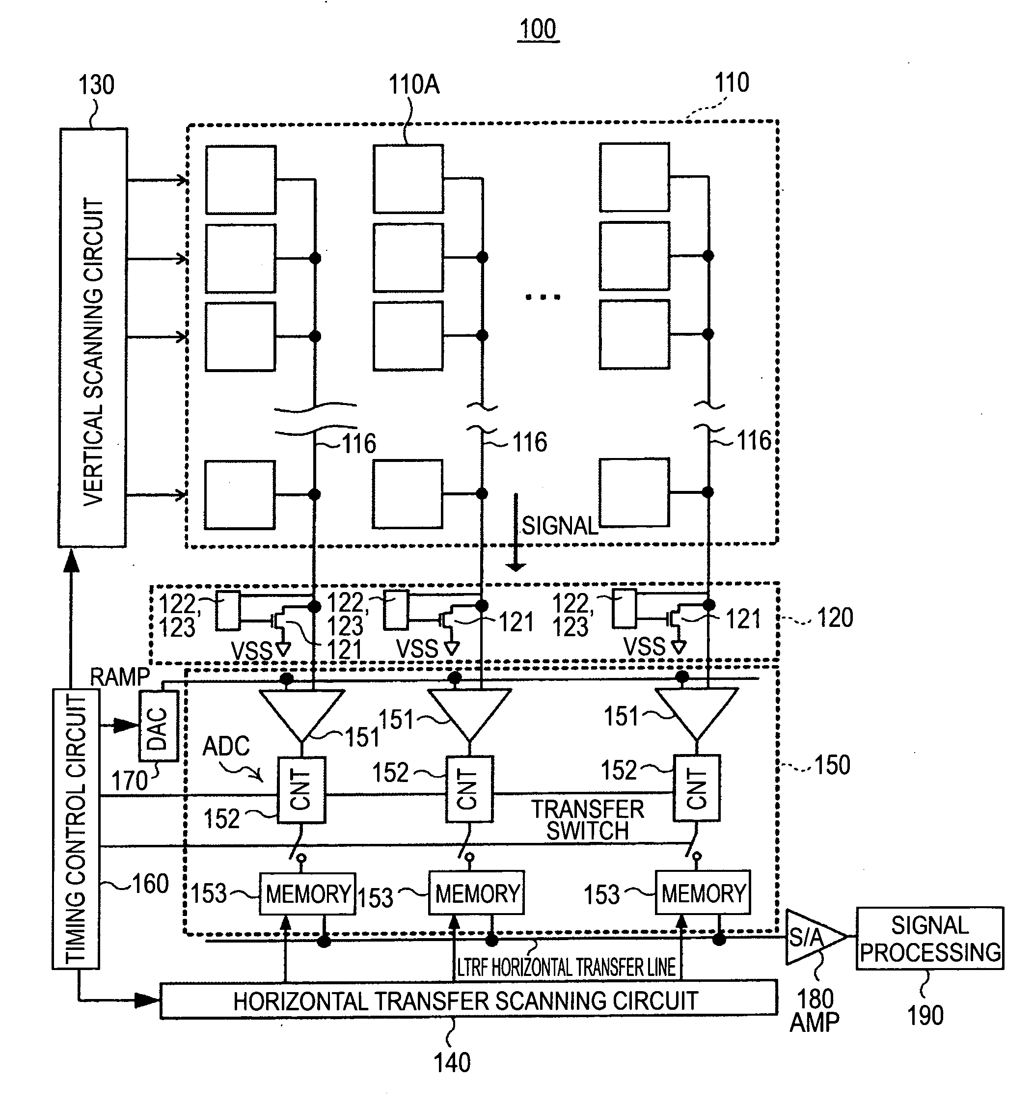 Solid-state imaging device, drive method thereof and camera system