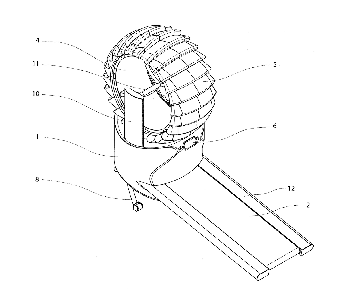 Exercise machine with load rolling simulation