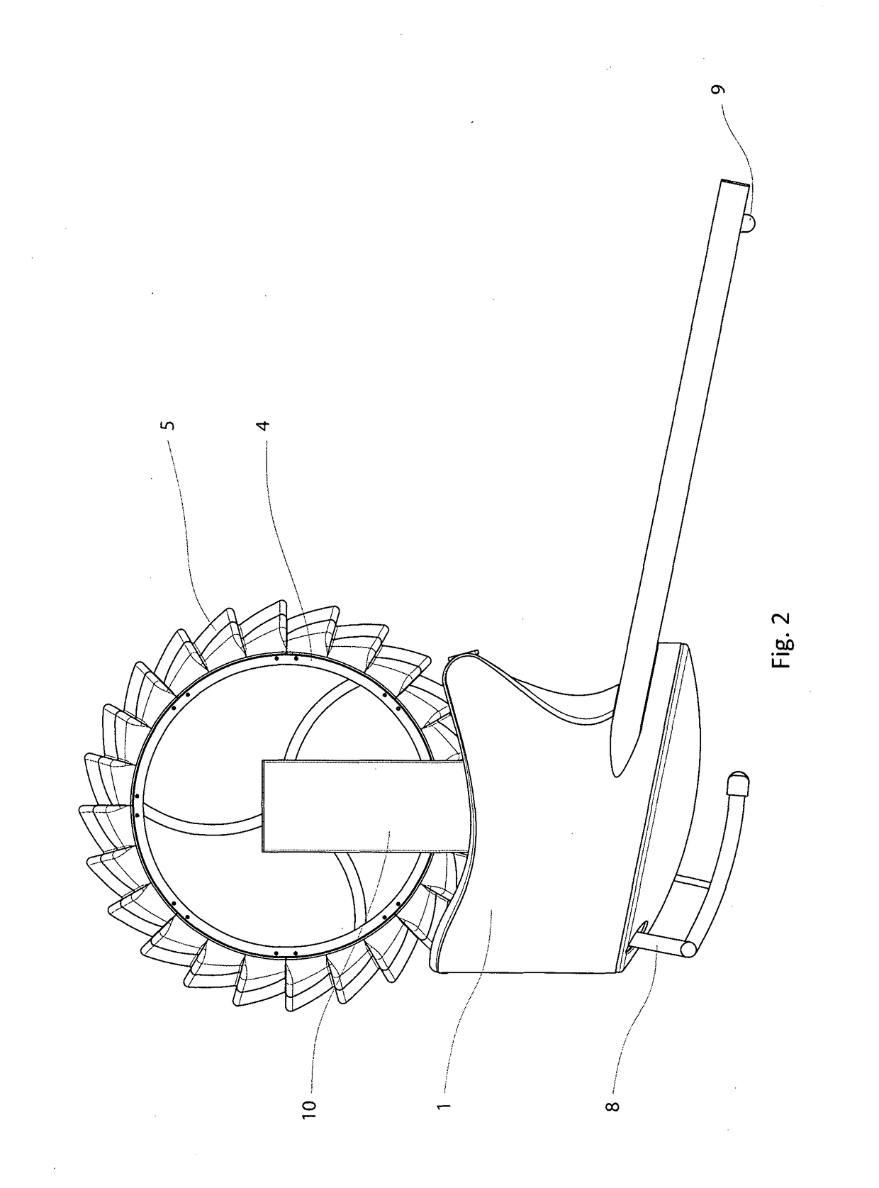 Exercise machine with load rolling simulation