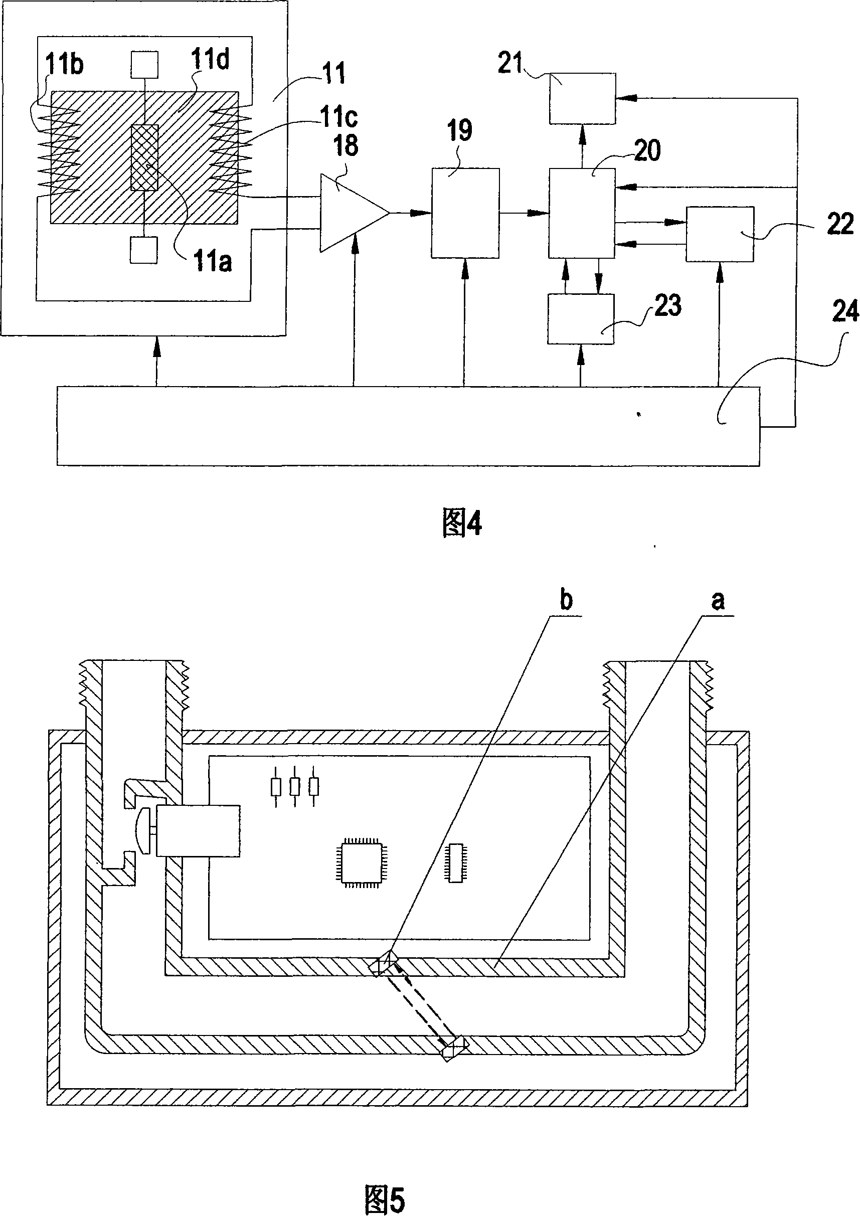 Electronic gas meter for mass and flow