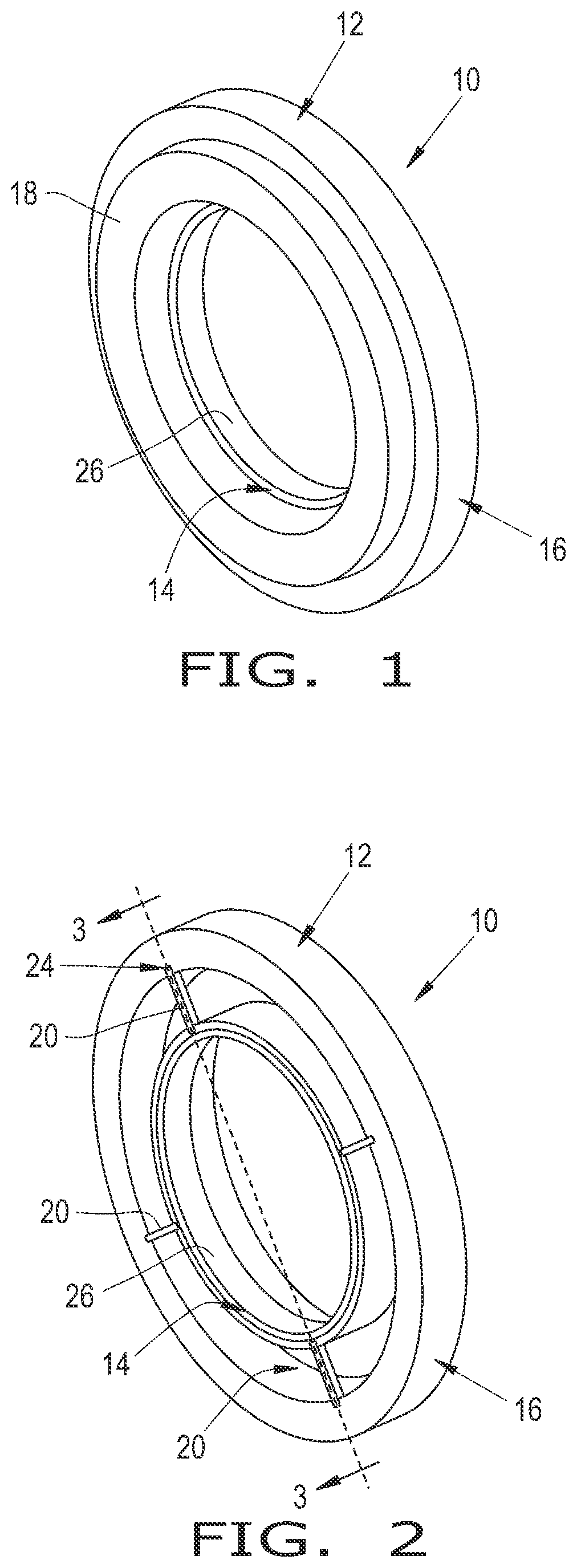 Spoked rotary seal