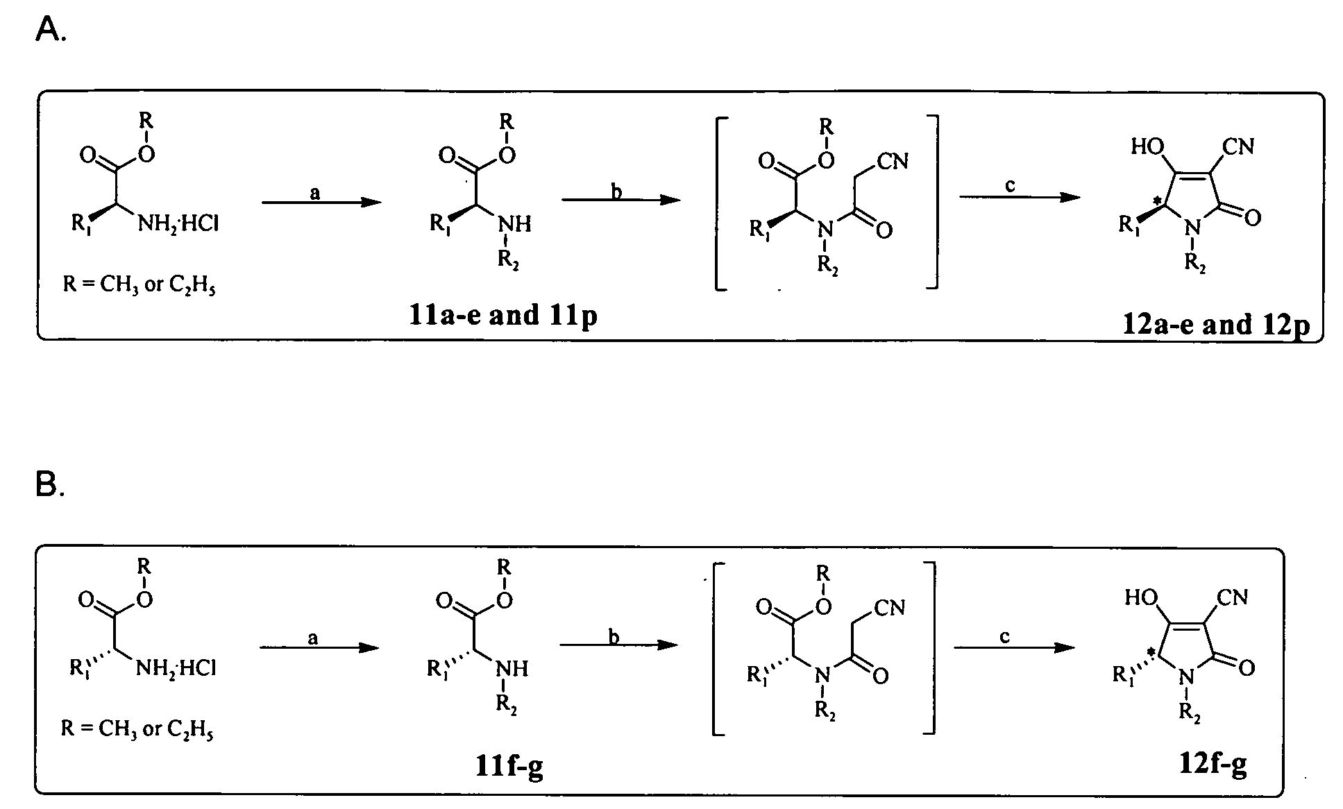 Analogs of tetramic acid