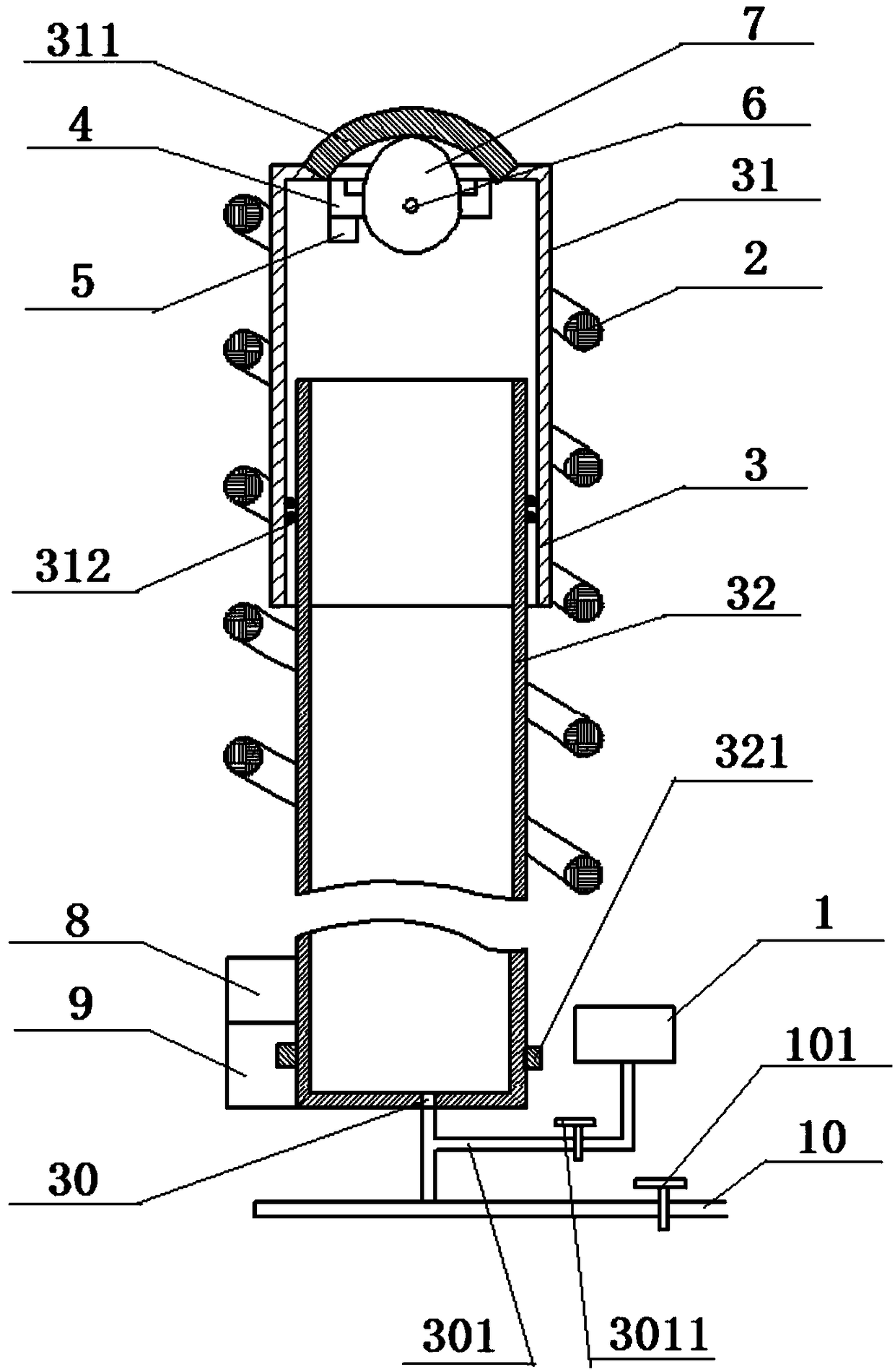 Mattress capable of adjusting spring strength