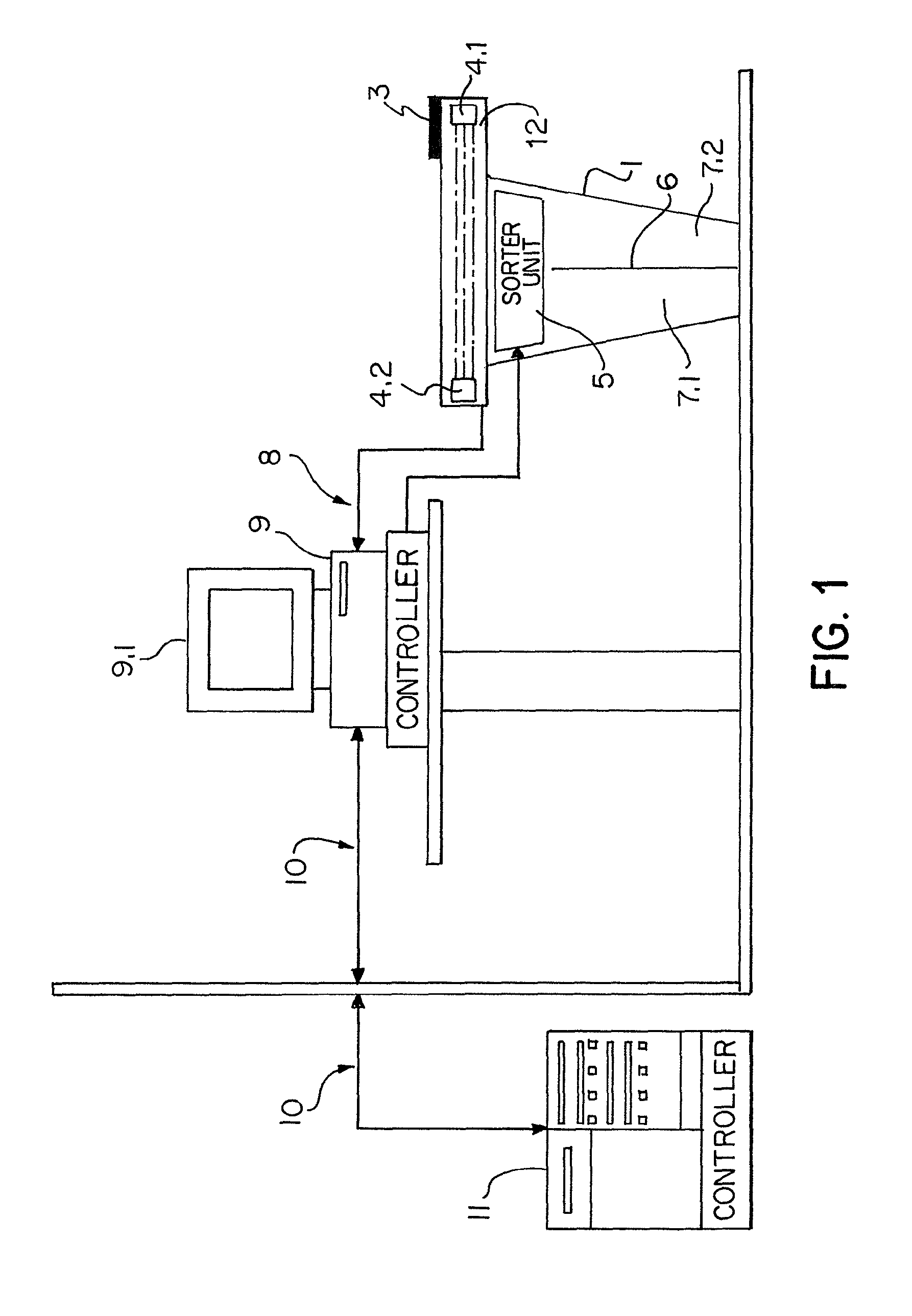 Device for receiving of disposable items for an operating room