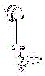 Modular integrated hoisting mechanism of crawler crane