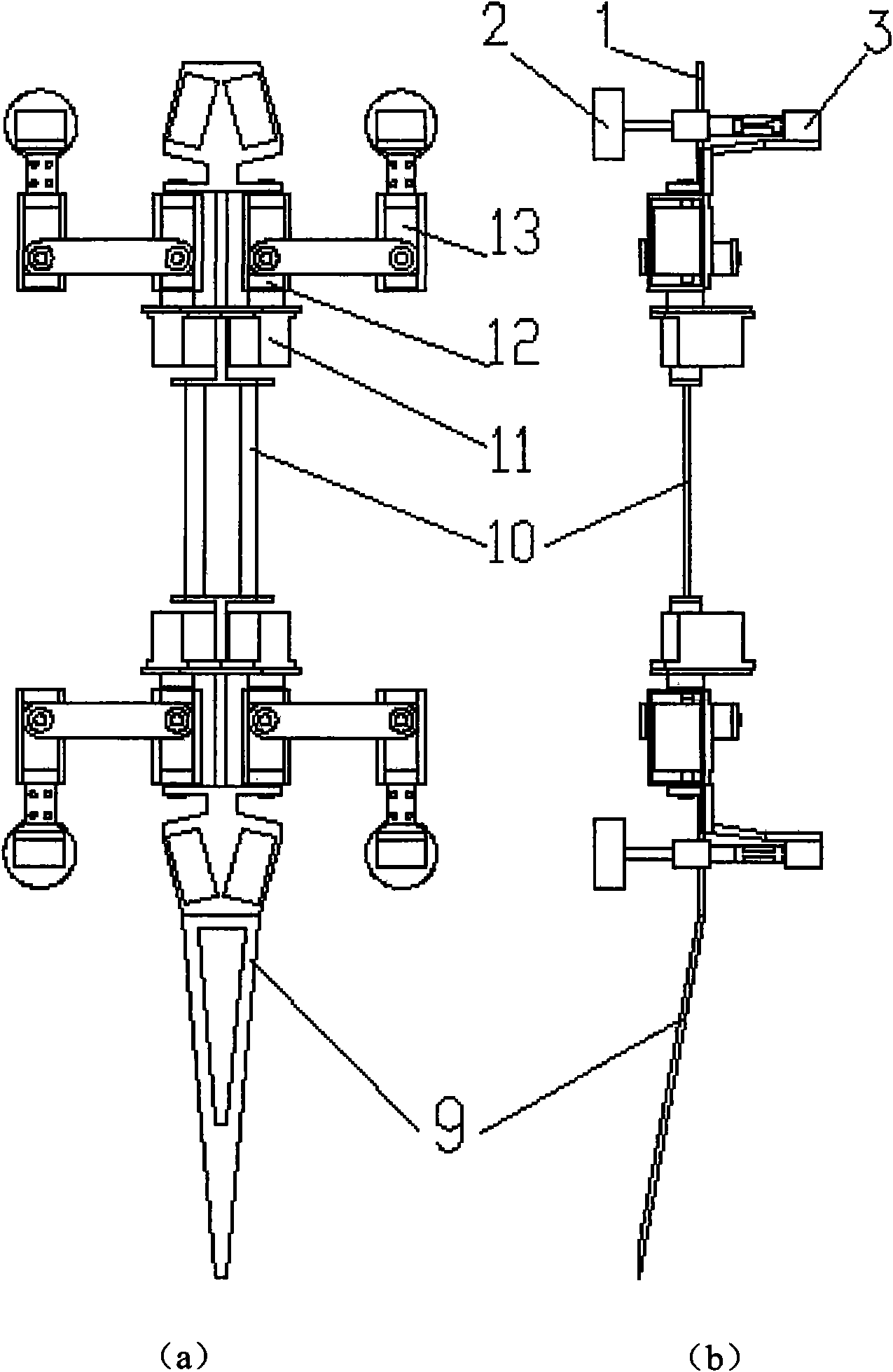 Gecko-like robot and mechanical structure thereof