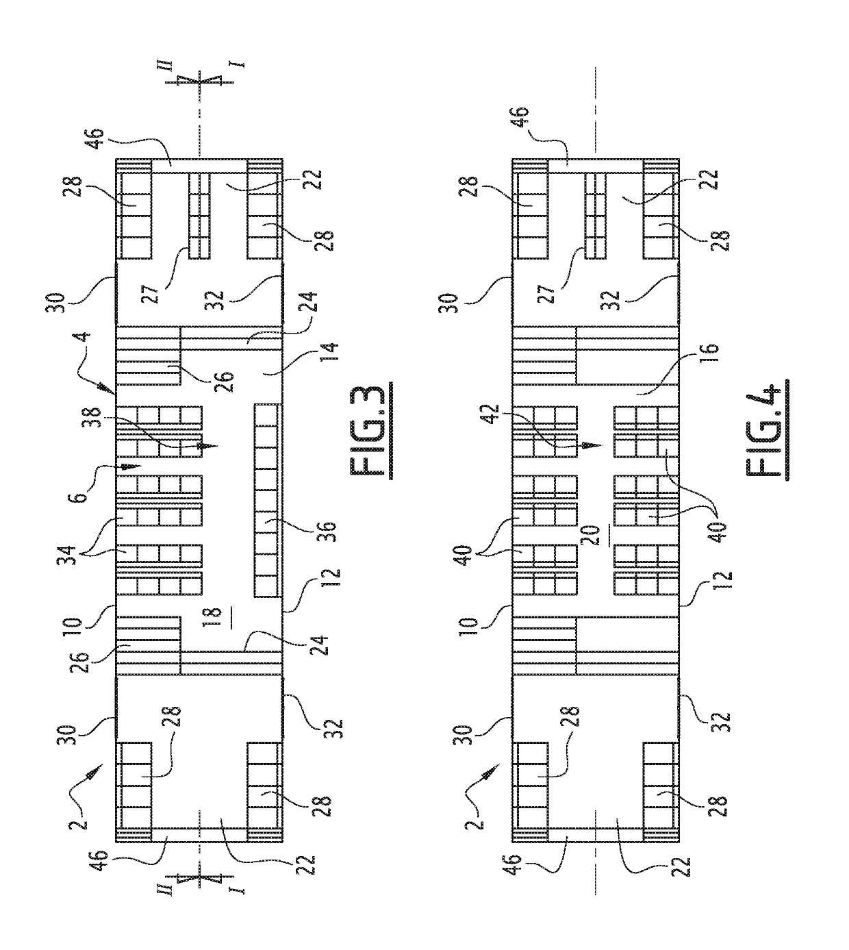 Two-floor passenger railway car and train comprising such a car