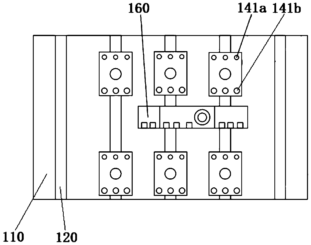 Friction stir welding fixture and temperature field feedback control method