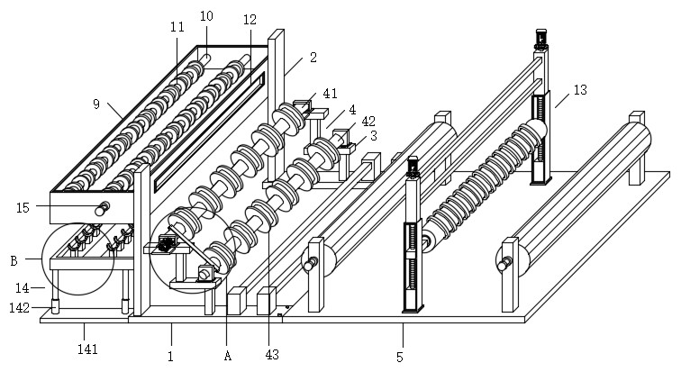 Textile machine yarn feeding device and spinning method