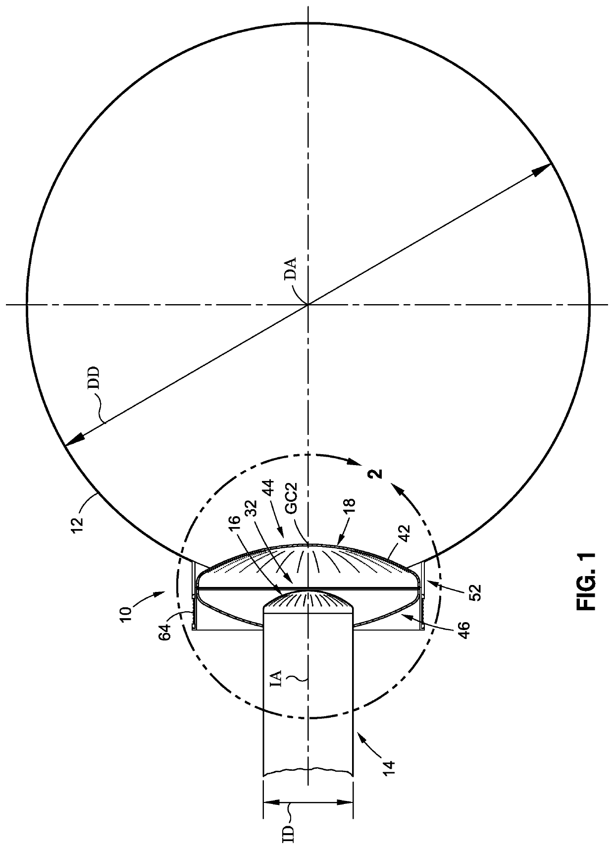 Compact multi-stage condenser dump device