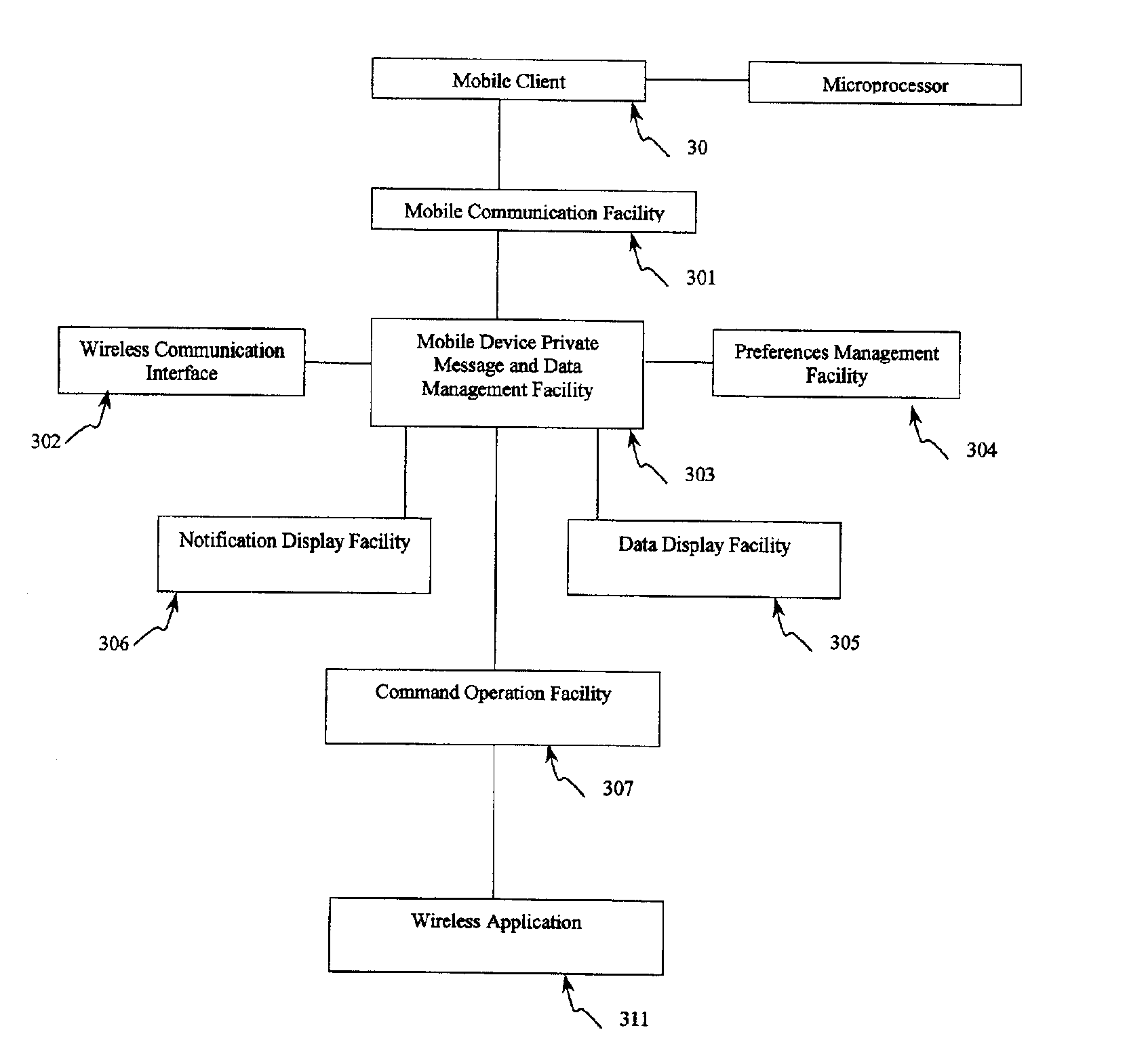 System, computer product and method for interfacing with a private communication portal from a wireless device