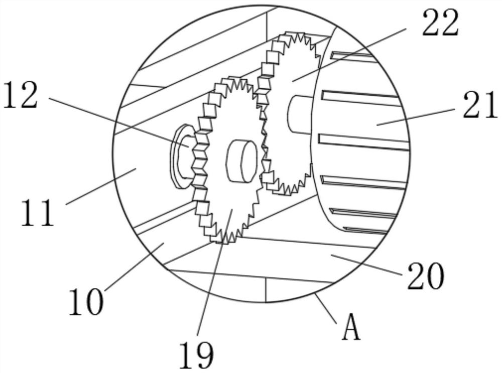 Seedling water supply irrigation device for landscaping