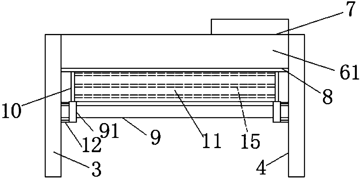 Work method of full-automatic efficient energy-saving precise drying textile drying machine