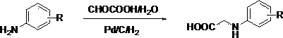 Preparation method of N-substituted phenyl glycine