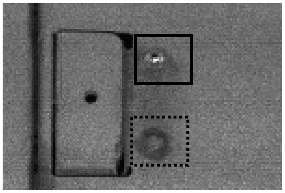 Bottom plate bolt loss detection method based on image processing