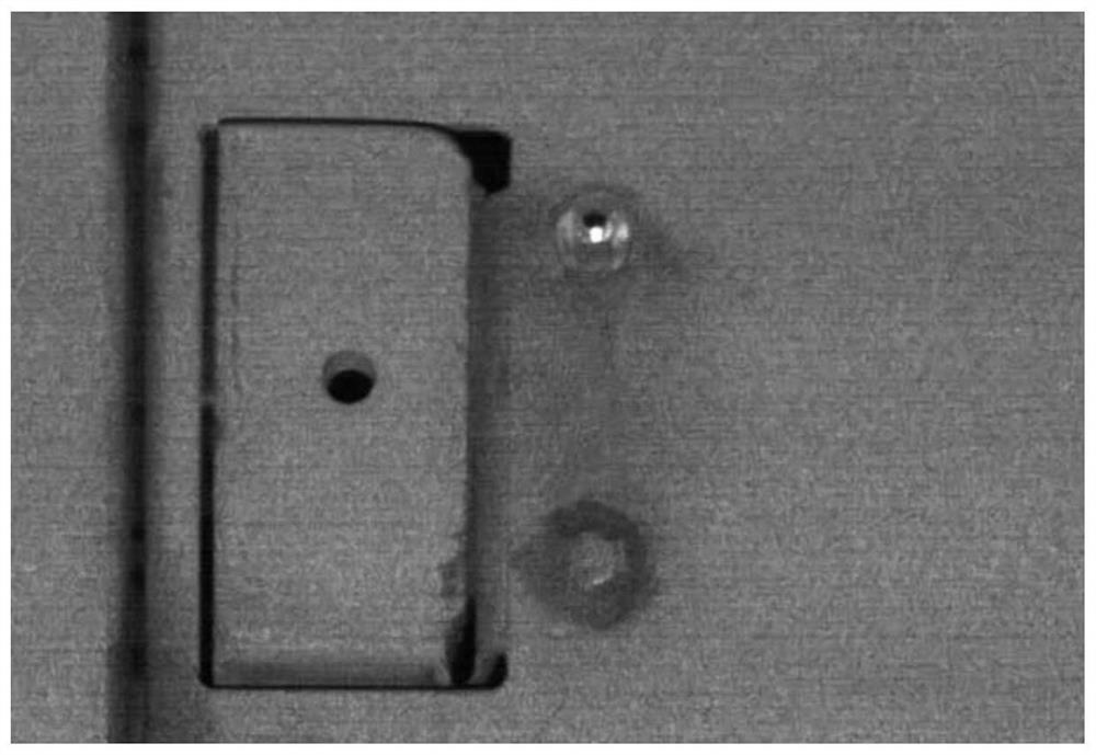 Bottom plate bolt loss detection method based on image processing