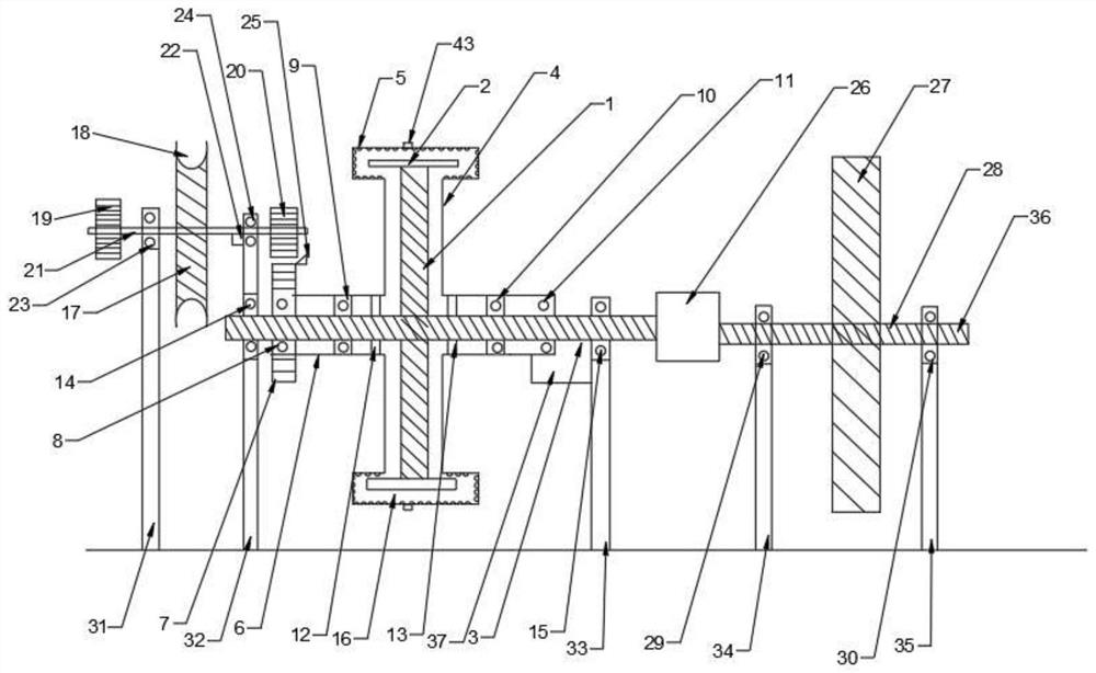 Flywheel prestress accelerator