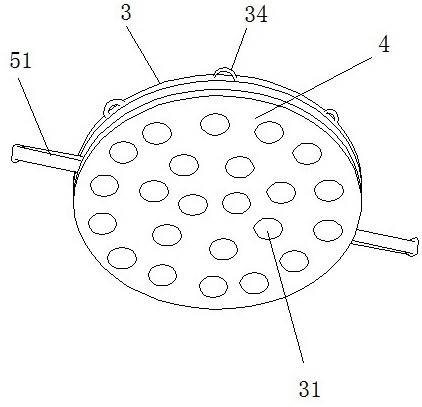 Concrete pile head breaking device and using method thereof