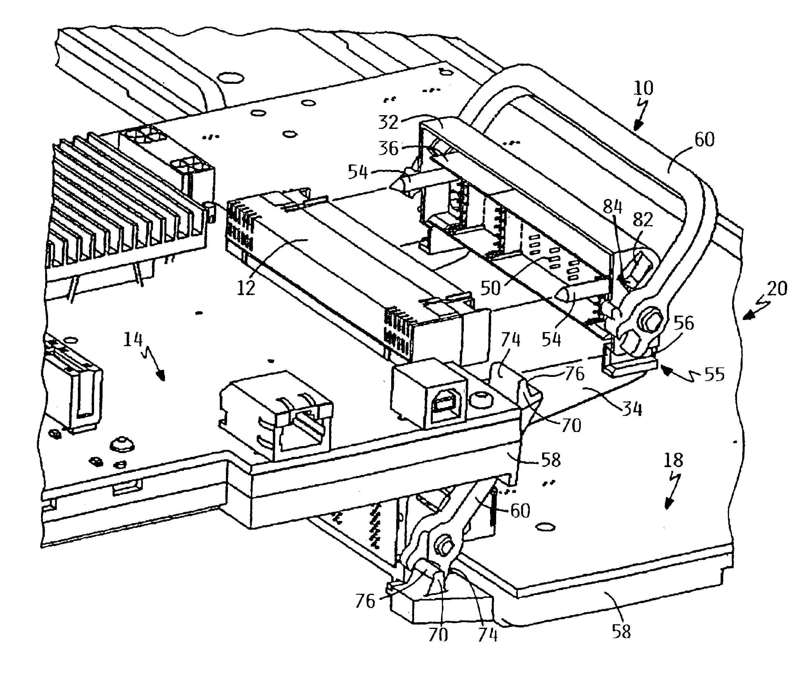 Connector coupling mechanism, system and method