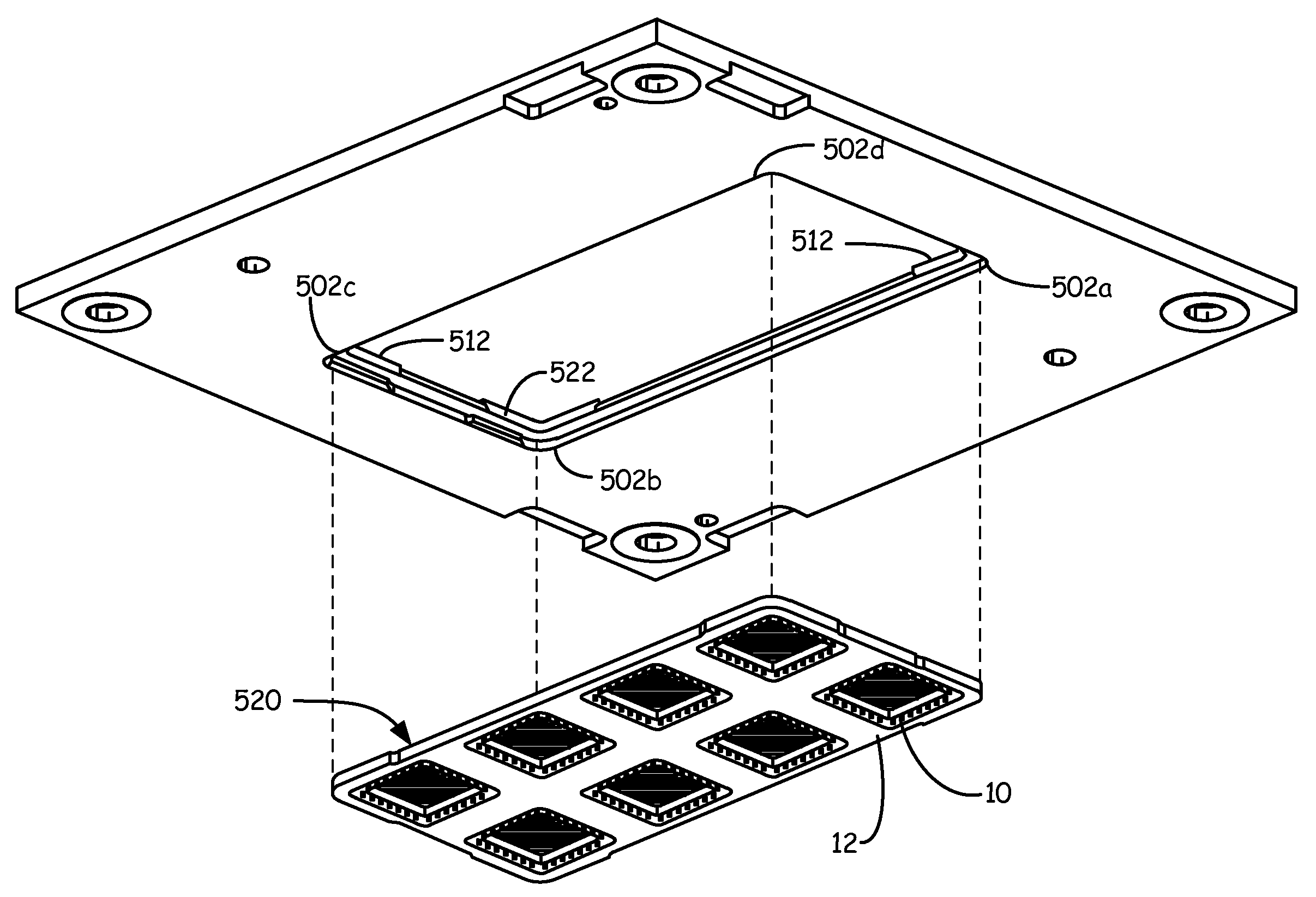 Wafer level integrated circuit contactor and method of construction