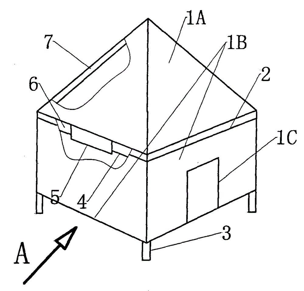 Combined tent support frame unit