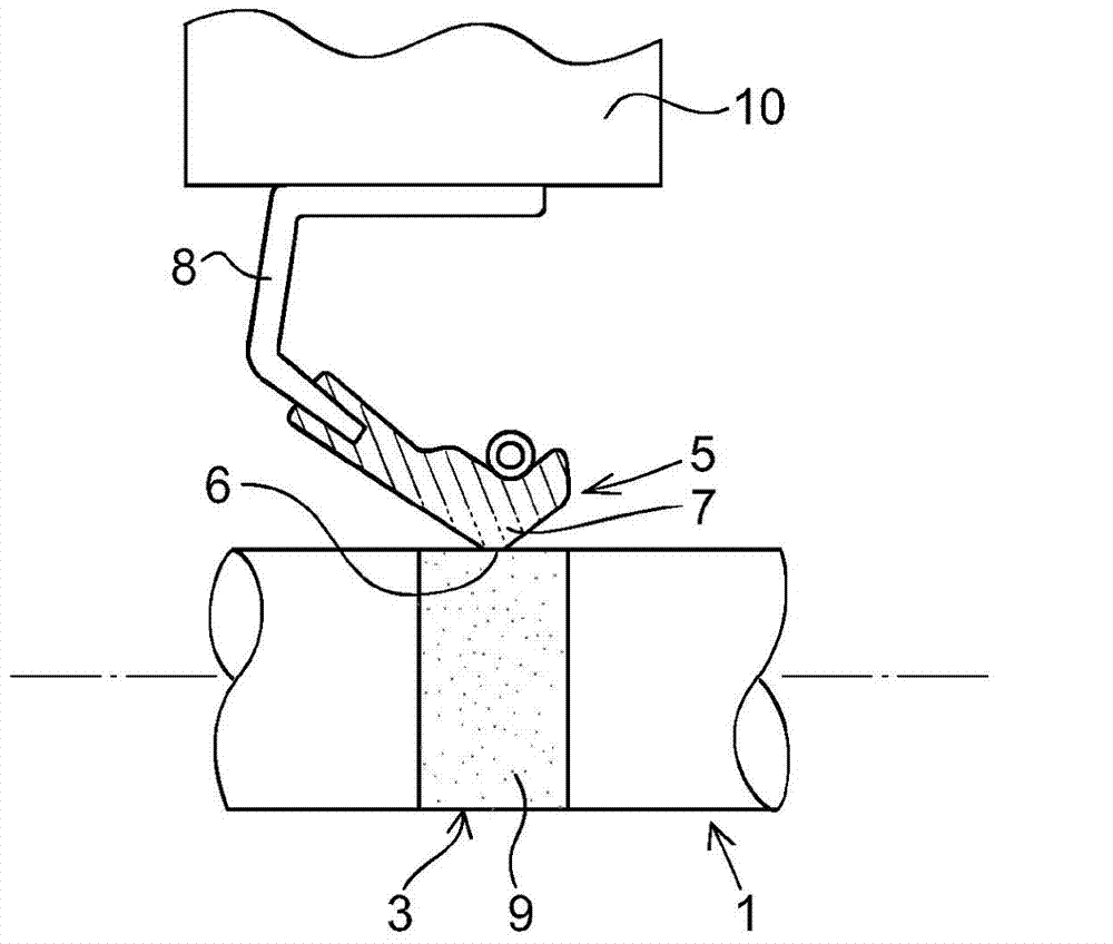 A sealing system, an industrial robot with a sealing system, and a method for providing a sealing surface