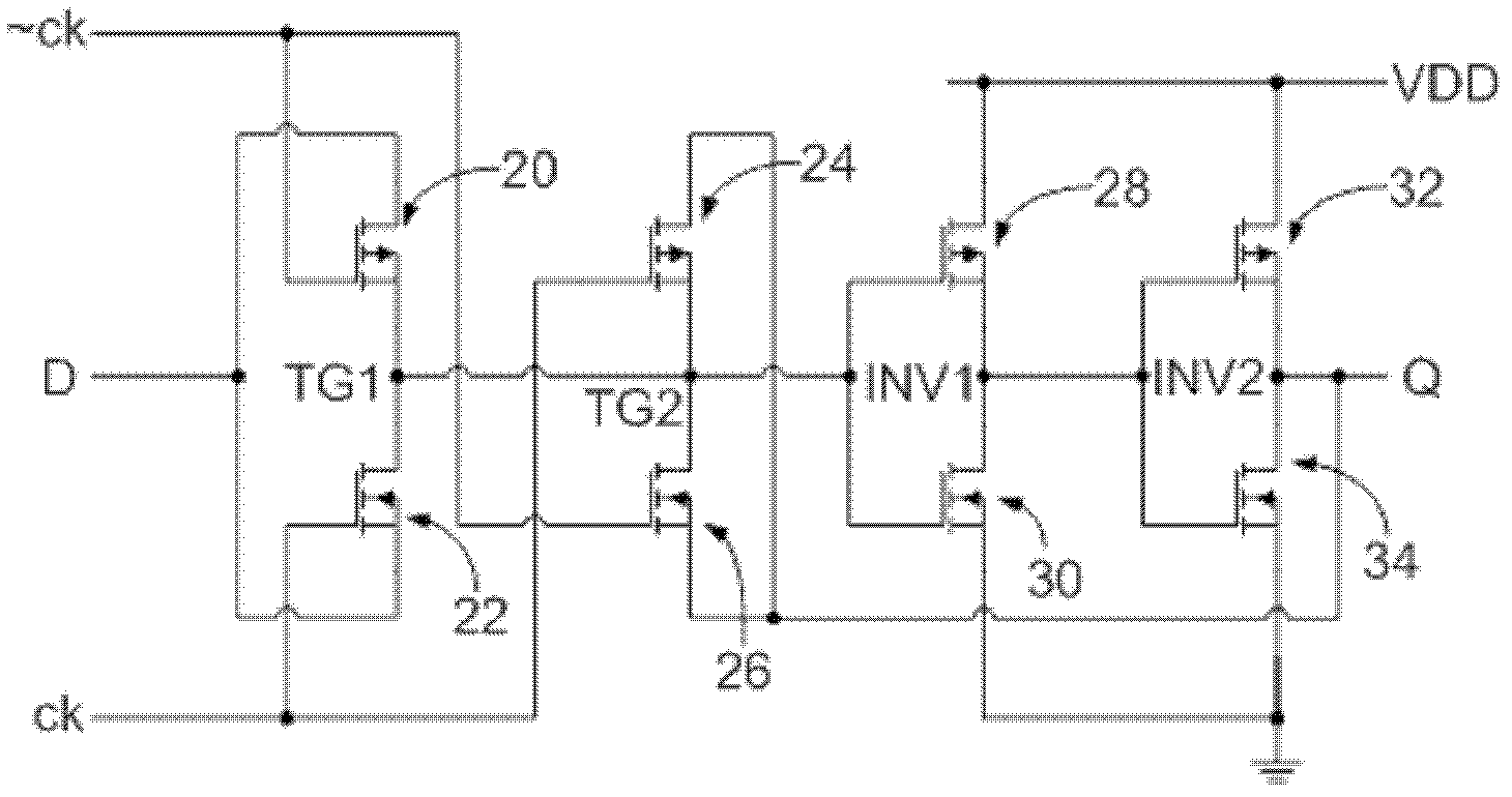 ESD (Electro Spark Detector) power clamping circuit