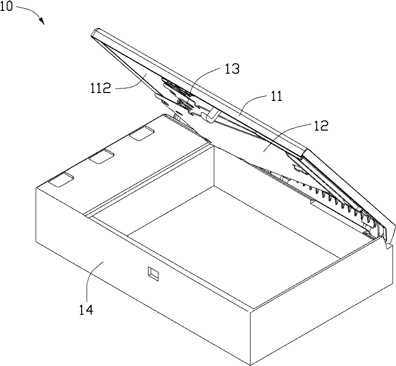 Paper pressing device