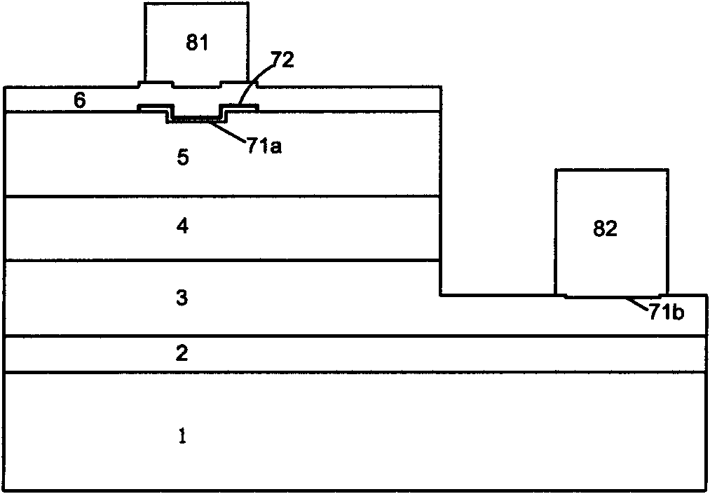 Improved LED chip having current blocking layer and preparation method thereof