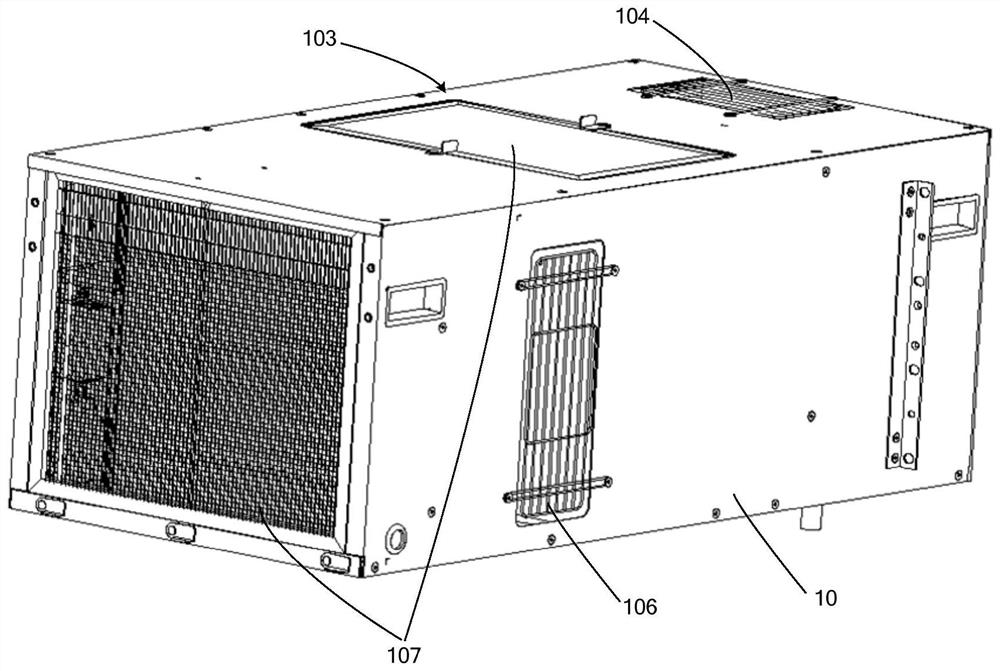 Integrated air conditioner and air conditioning system