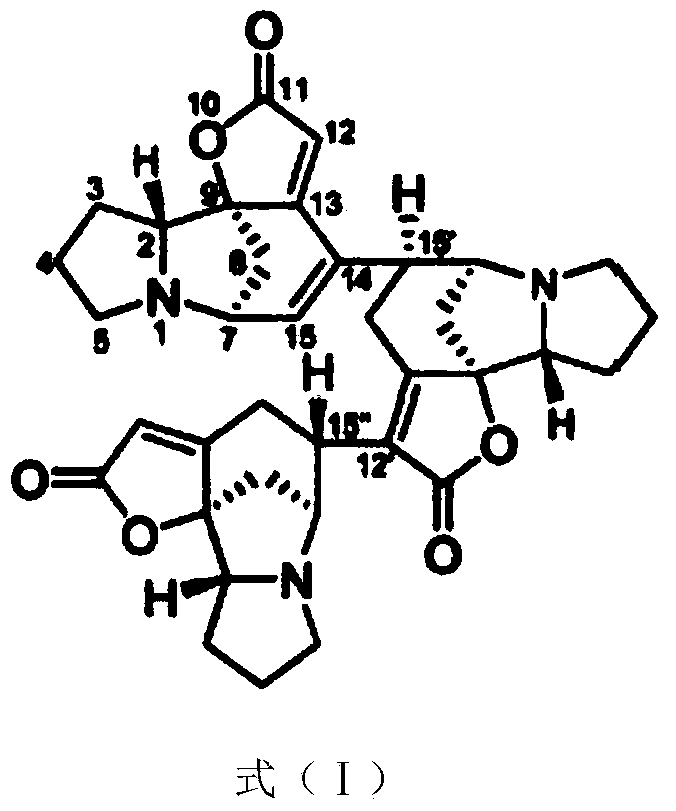 Application of Fluevirosines A in preparation of anti-platelet aggregation drug