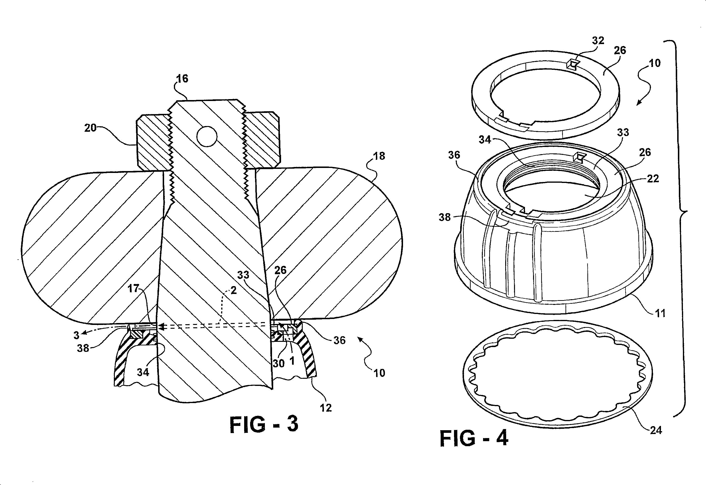 Dust boot with grease channel