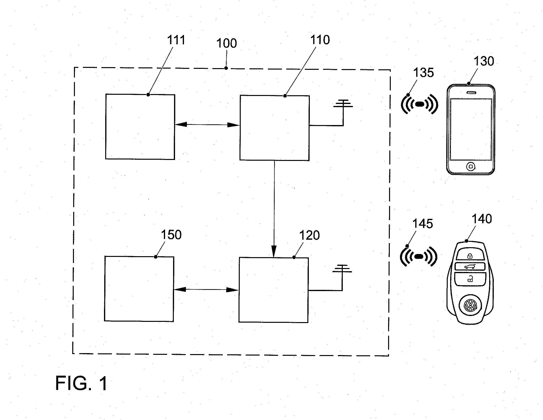 Vehicle system for activating a vehicle component