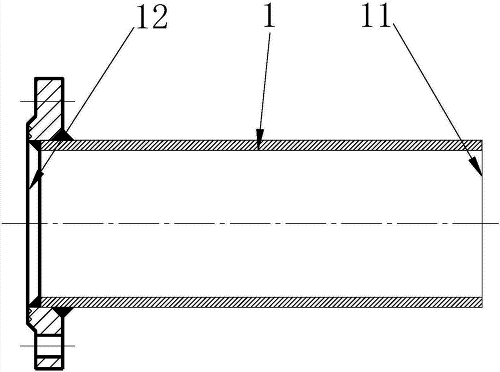 Method for pressure testing of overboard discharge pipe