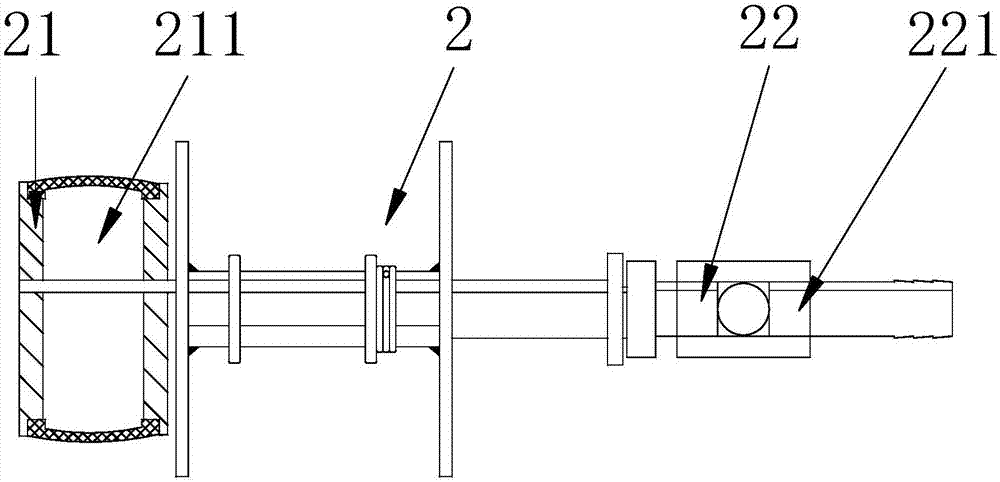 Method for pressure testing of overboard discharge pipe