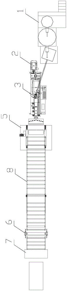 One-time machining molding mechanism for PVC sheet floor