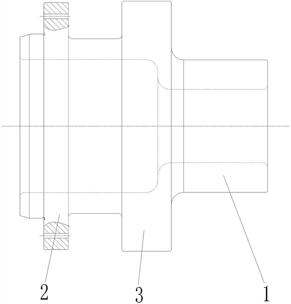 Wind driven generator and fan main shaft thereof