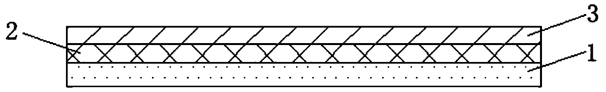 Novel PU and PVC mixed artificial leather and preparation method and system thereof