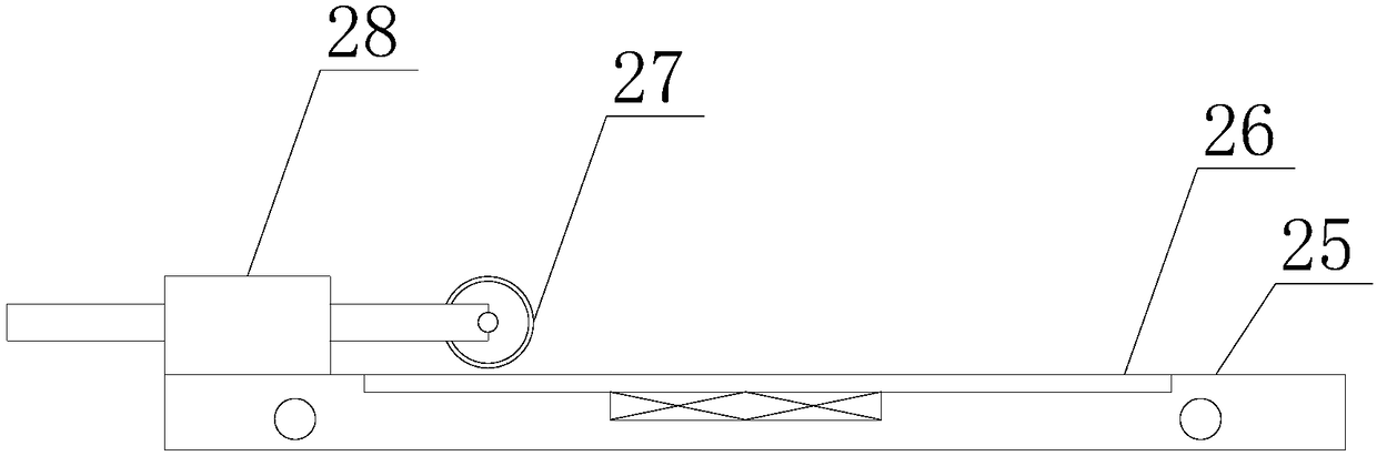 A fully automatic sealing and conversion storage type packaging sealing device